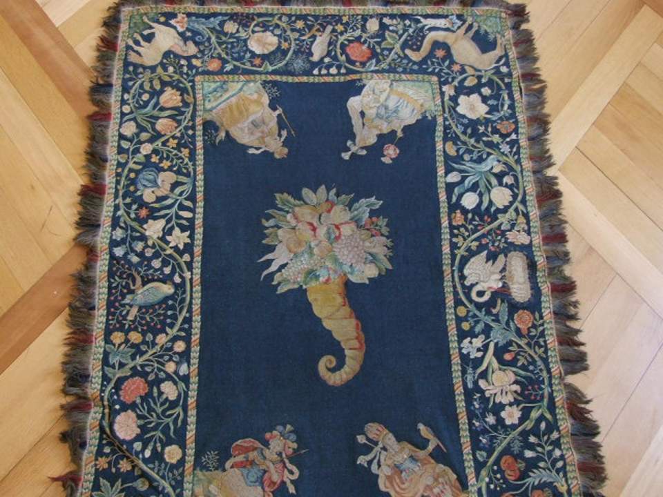 Gobelin, Wandteppich Füllhorn