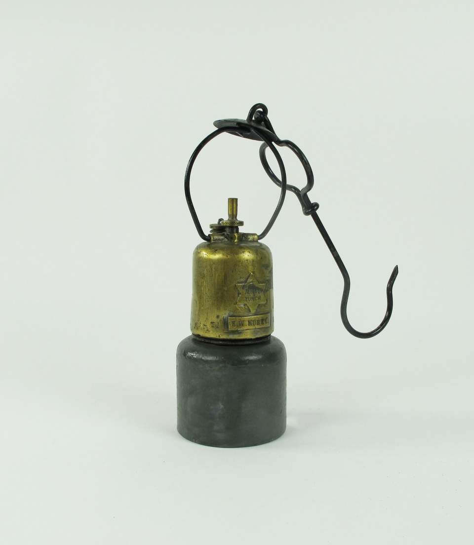 Sternlampe, Karbidlampe aus dem Kubelkraftwerk
