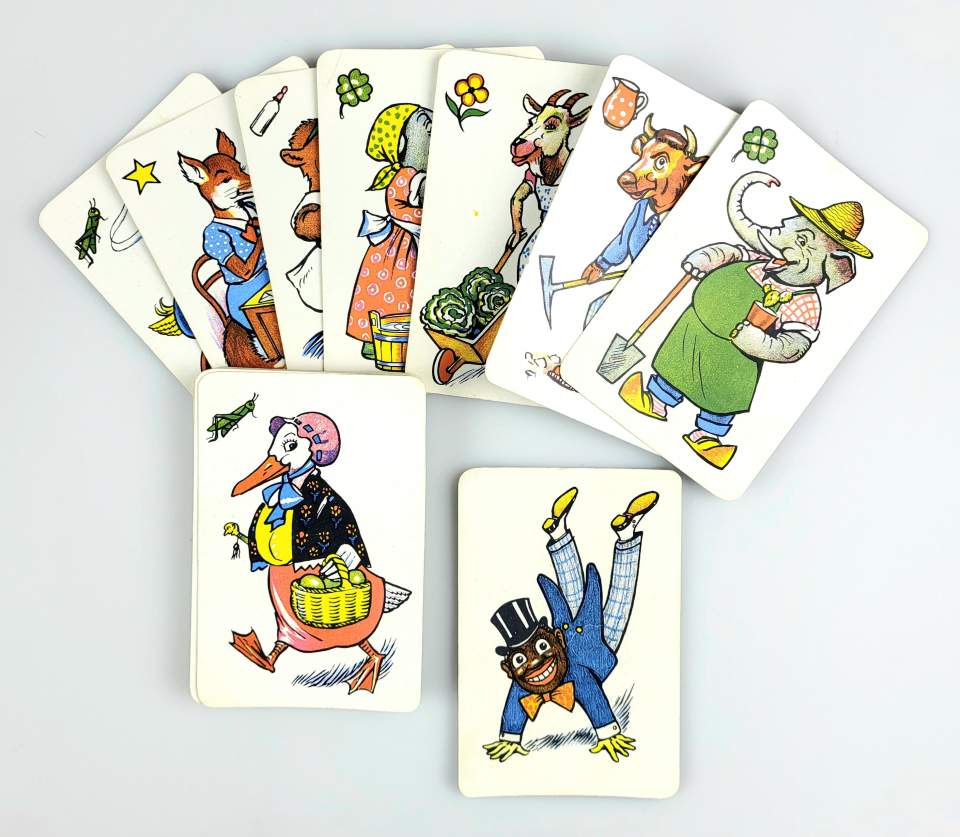 Kartenspiel Schwarzer Peter, Quartett