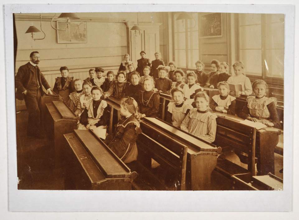 Foto Mädchenklasse Sekundarschule Talhof, Klassenfoto
