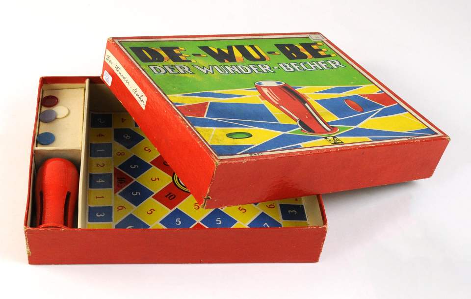 "De-Wu-Be, der Wunder-Becher" Spiel, Gesellschaftsspiel
