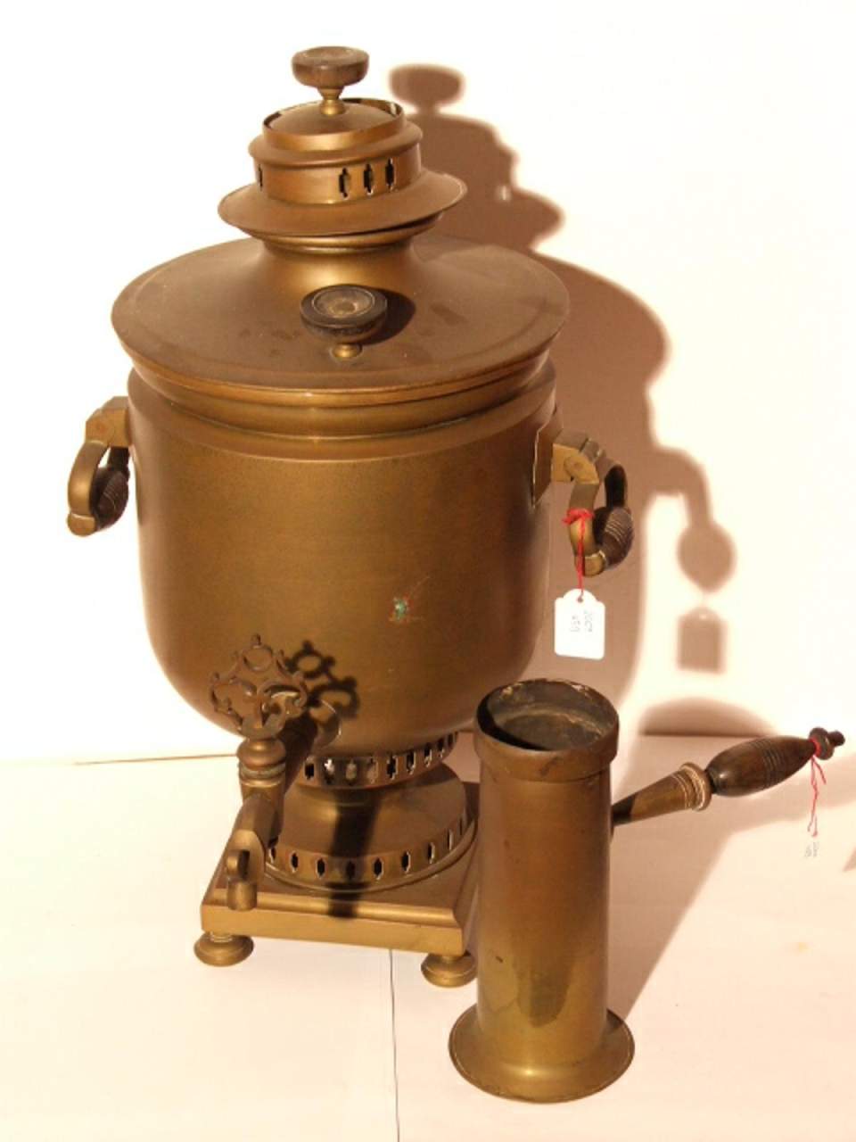 Wasserkocher, Boiler mit Kohle