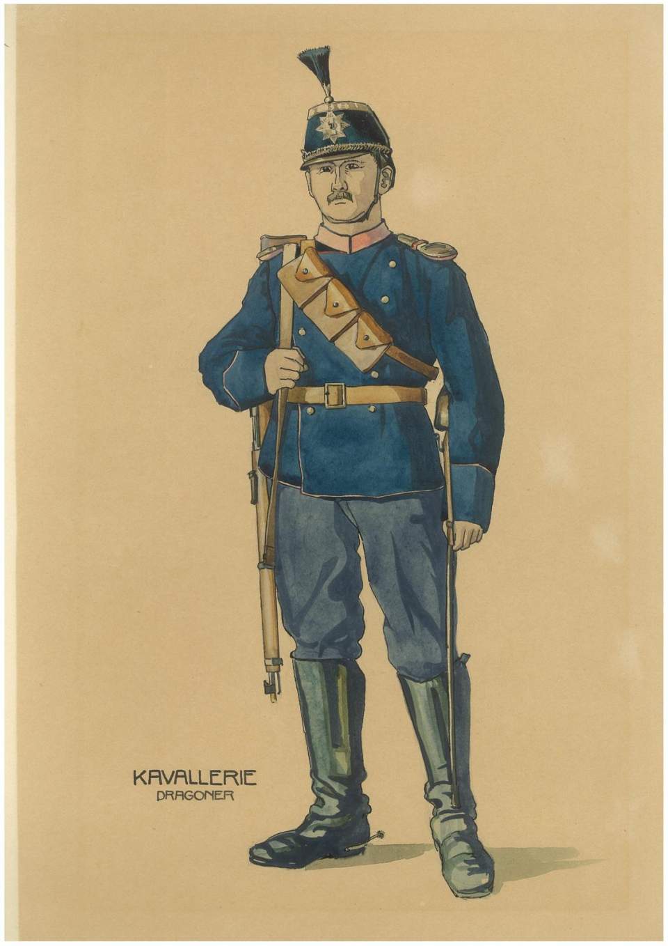 Hans Wagner, Uniformenbilder Schweizer Armee, Ord. 1898