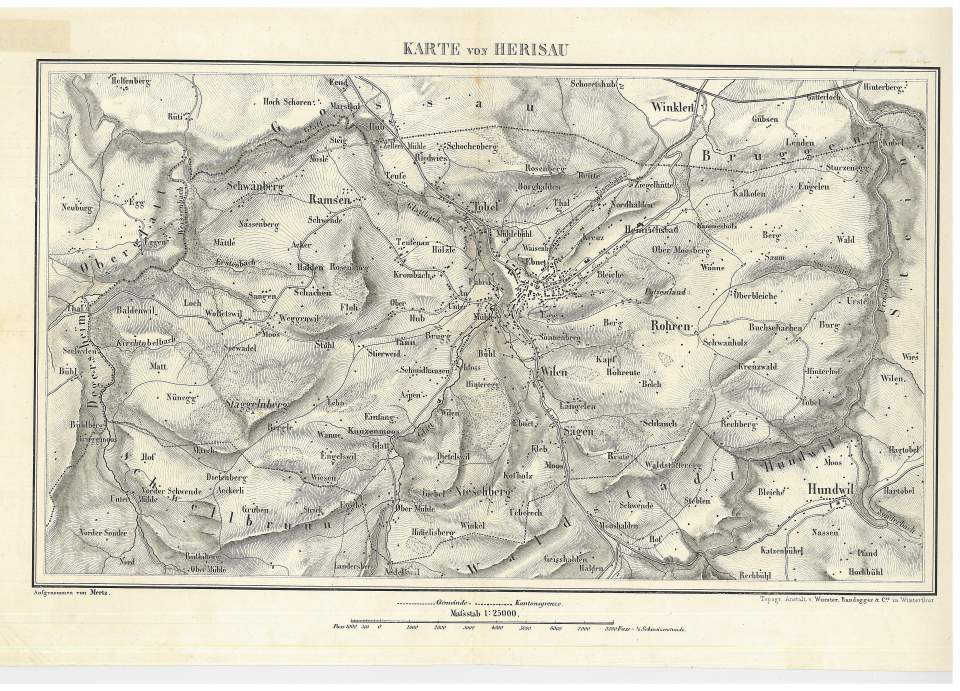 Karte Herisau