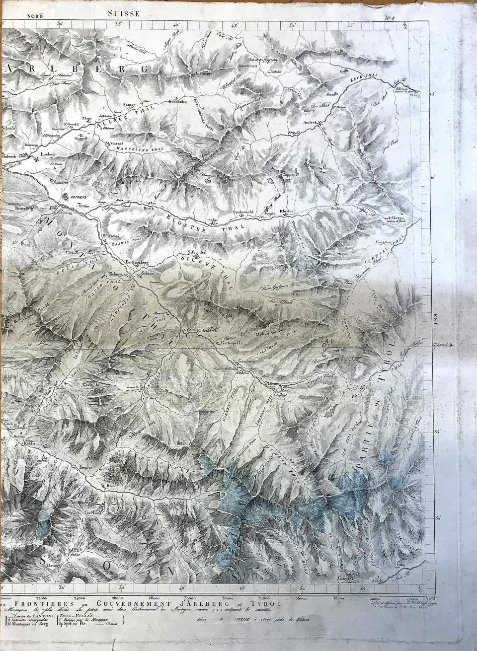 Fragment, Frontière au gouvernement d'Arlburg et Tyrol