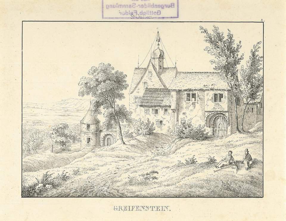Ansicht Greifenstein, St. Gallen