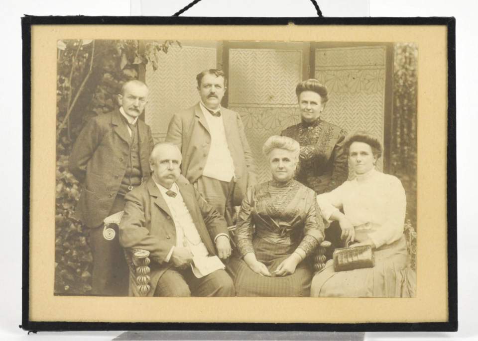 Fotografie der Bäckerfamilie Kunkler aus St. Gallen