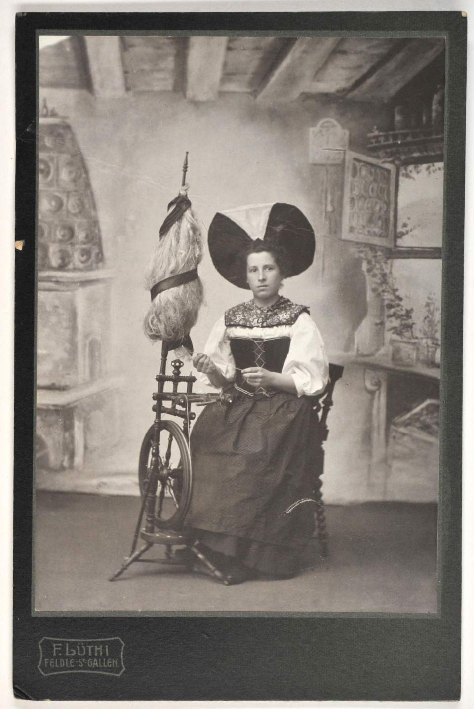 Foto von Johanna Scheible in Tracht