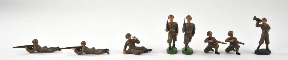 Spielzeugfiguren; Spielzeugsoldaten Chialu