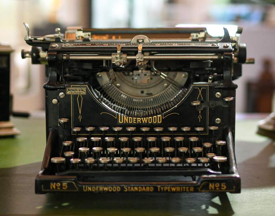 Schreibmaschine "Underwood"