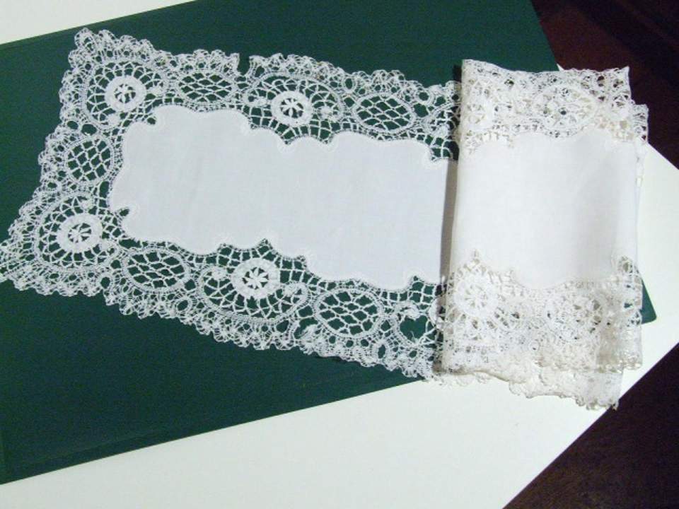 Tischdecke, Zierdecke