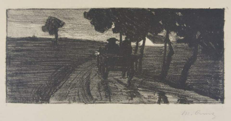 Lithographie "Heimkehr"