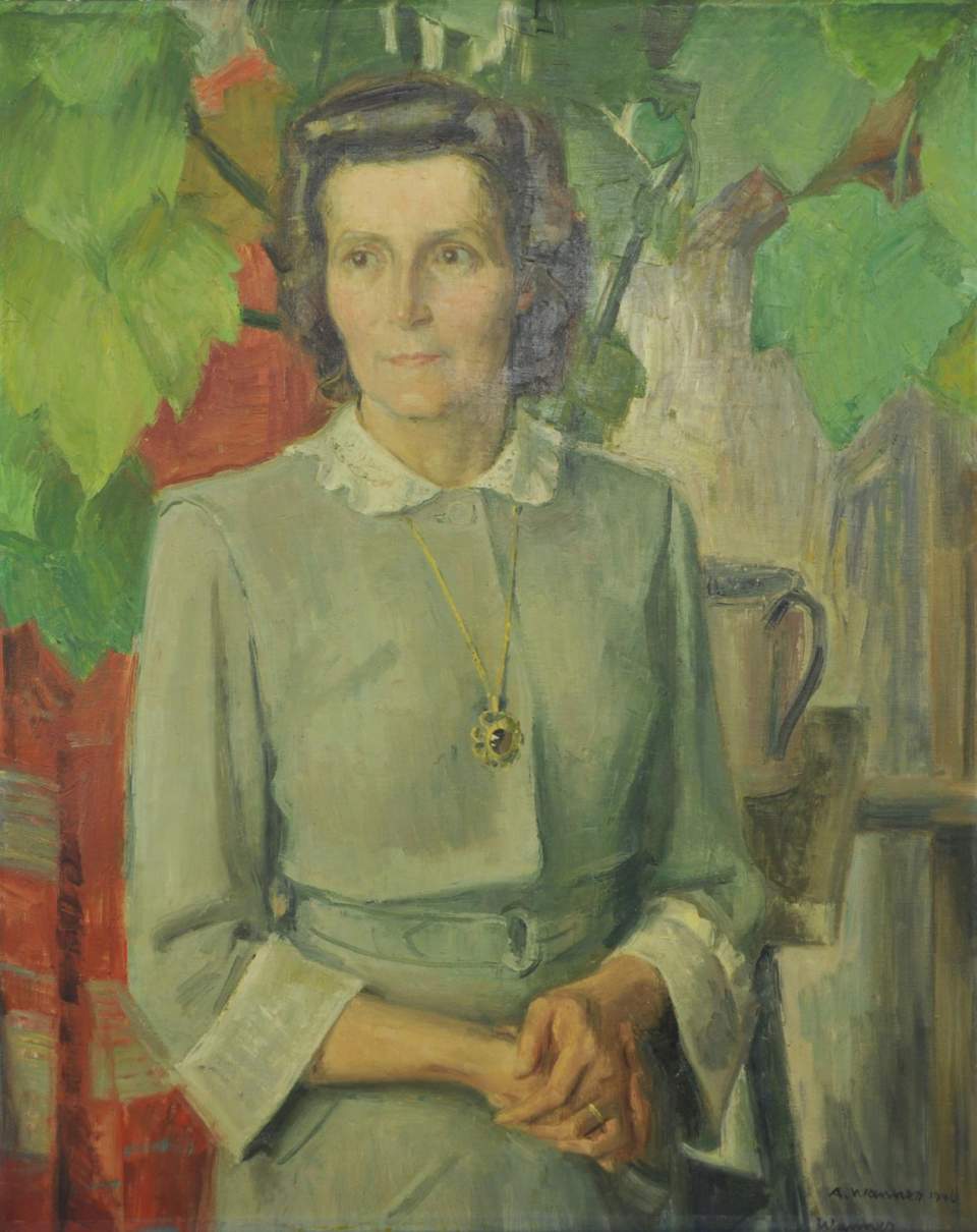 Porträt Thusnelde Emma Fanny Steinmann - Maeder
