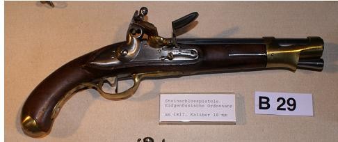 Steinschlosspistole