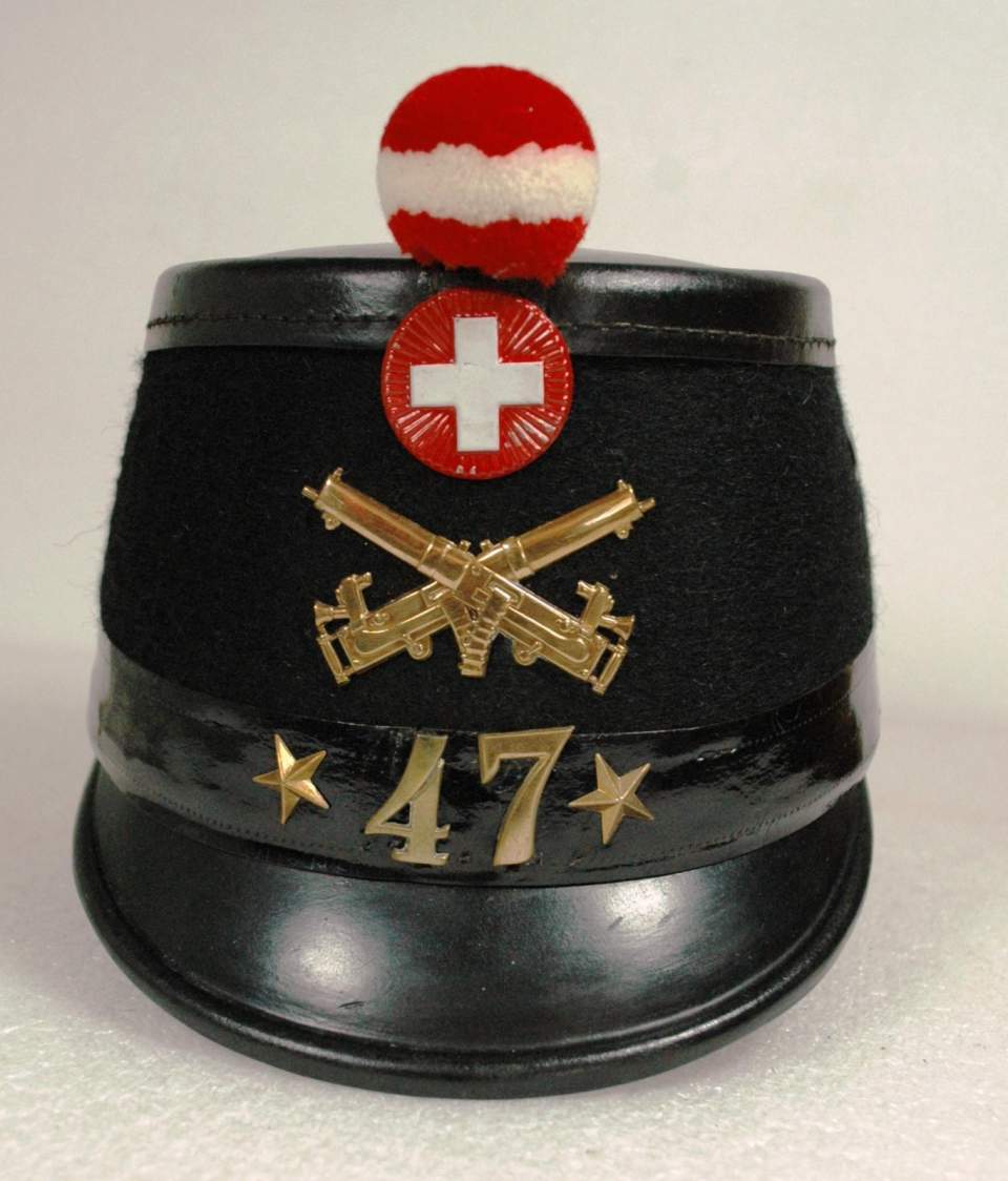 Käppi (Mitrailleur) Eidg. Ord. 1898