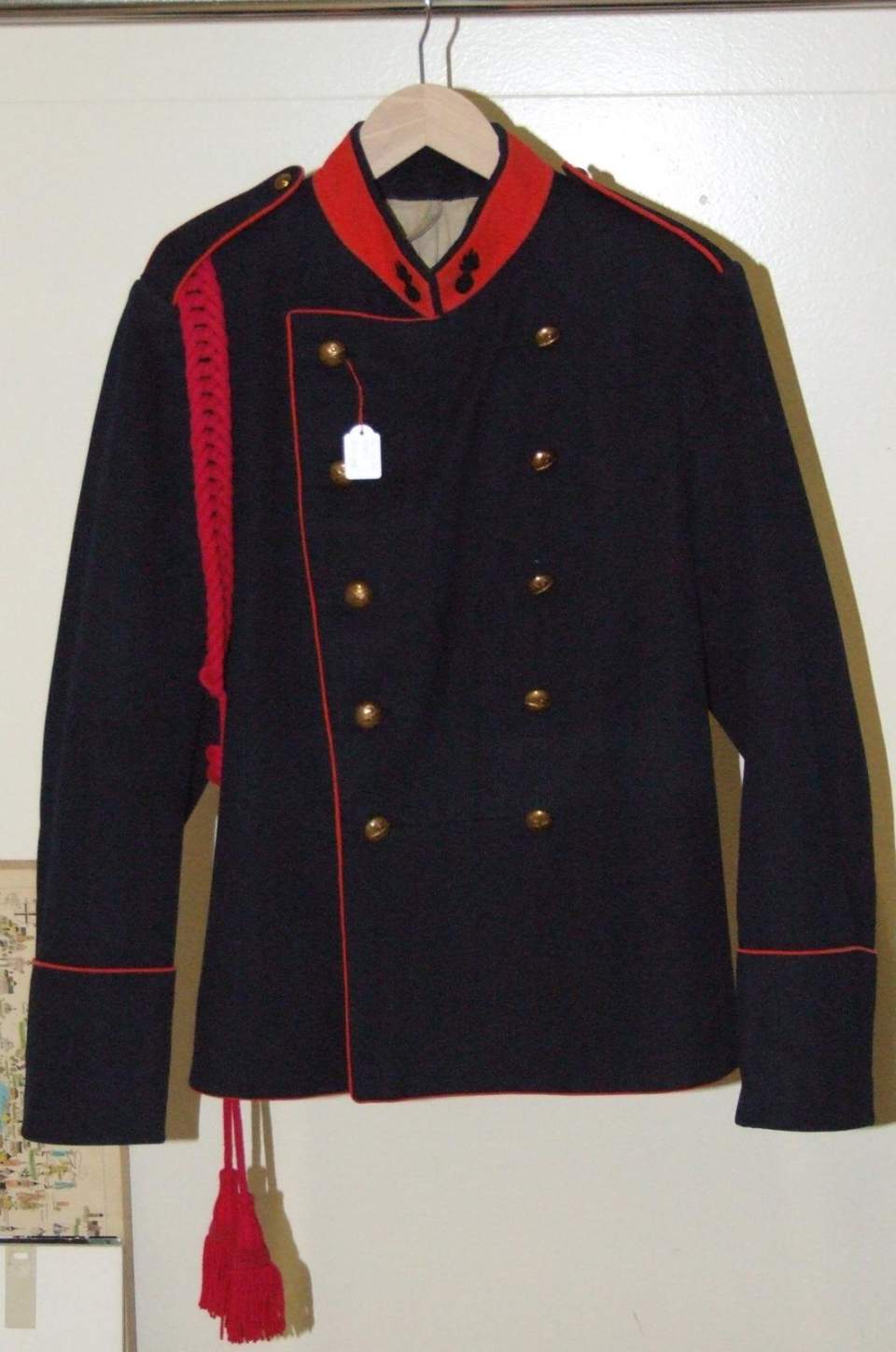 Uniformrock (Artillerie) Tompeteter, Eidg. Ord. 1898