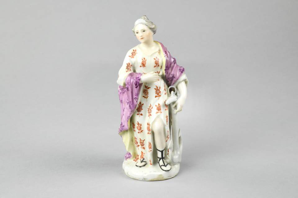 Porzellanfigur Allegorie der Hoffnung