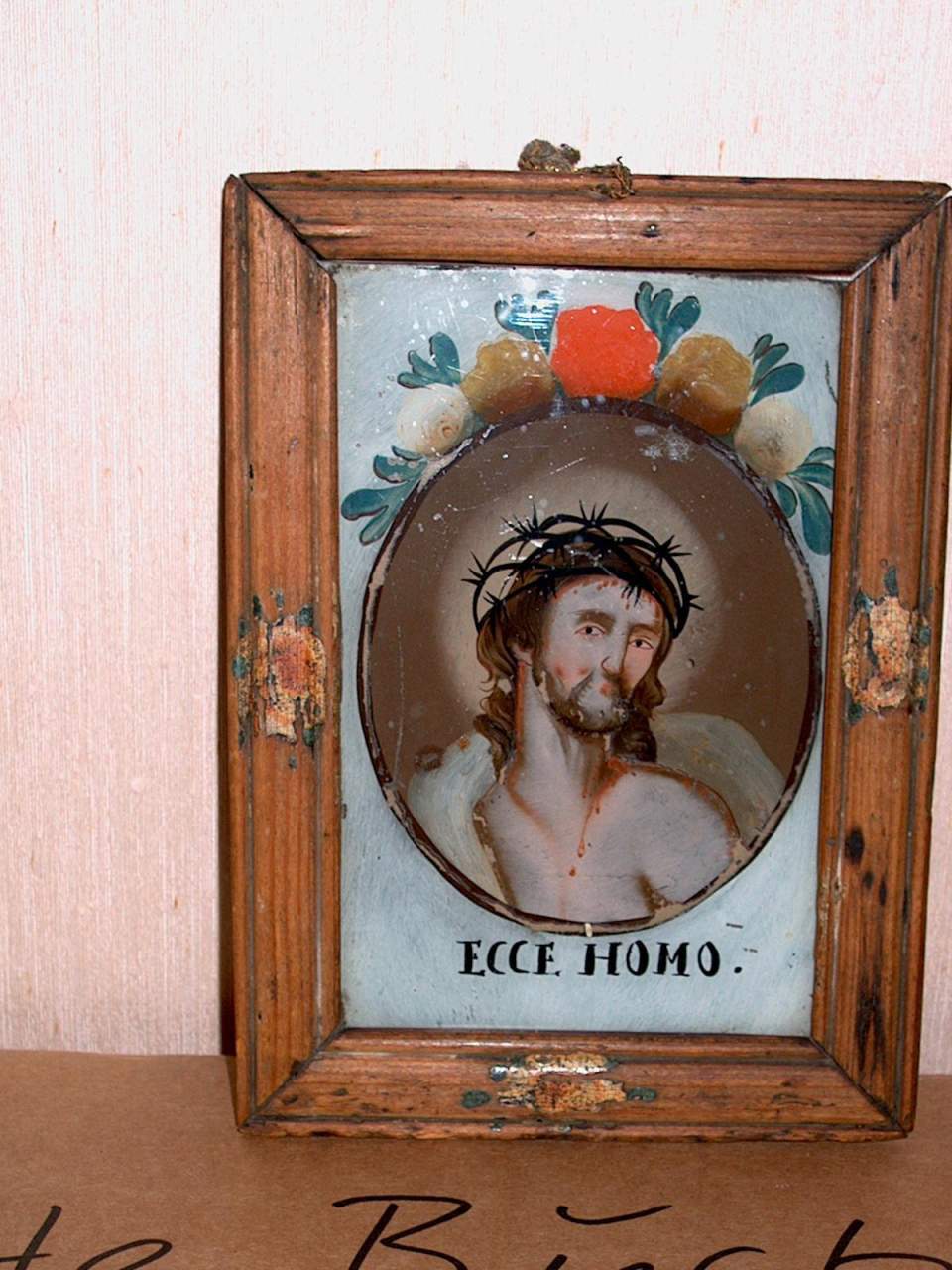 Hinterglasbild Ecce Homo