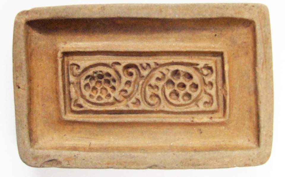 Gebäckmodel Ornament, Bibermodel