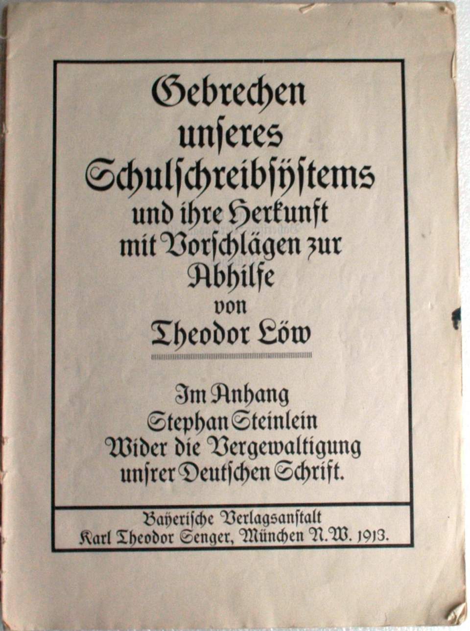 Heft zur Schreibkultur