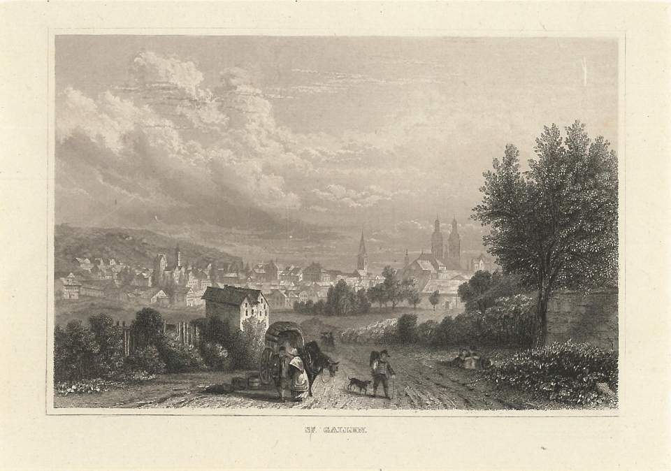 St.Gallen von Südwesten