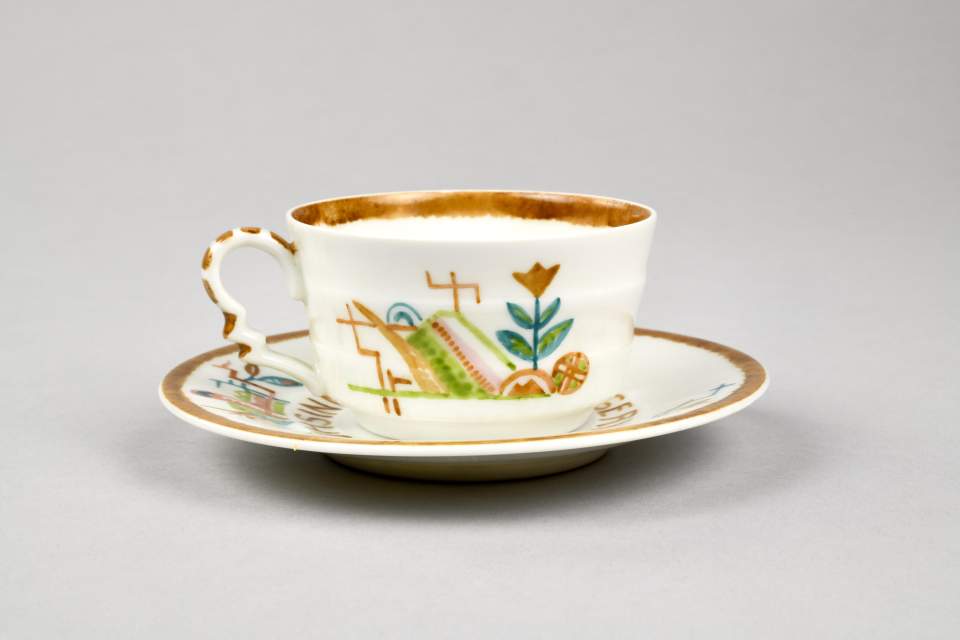 Tasse mit Untertasse