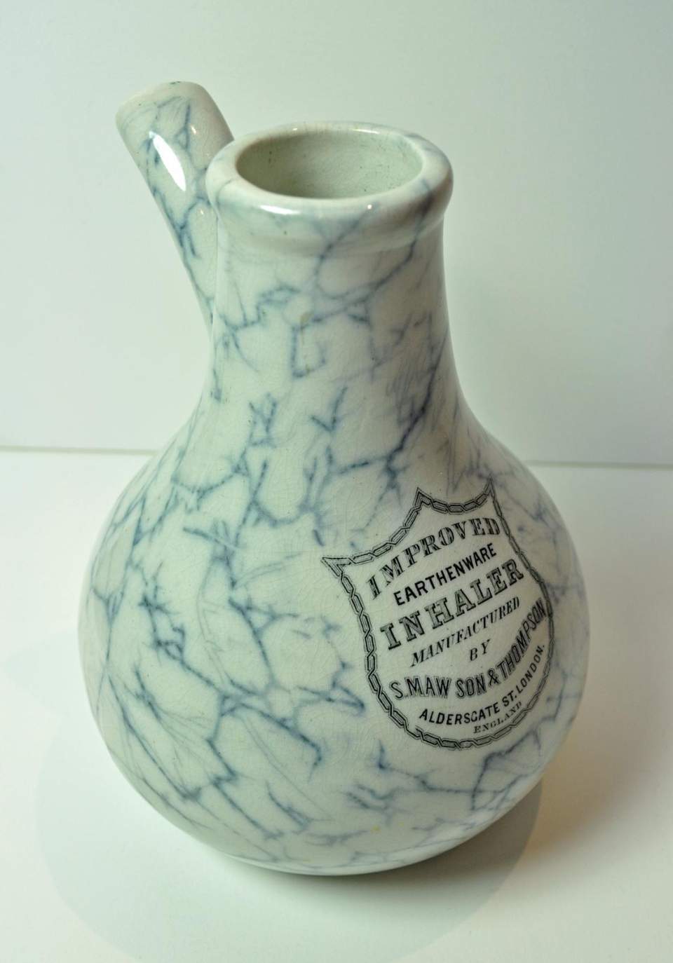 Improved Earthenware Inhaler
