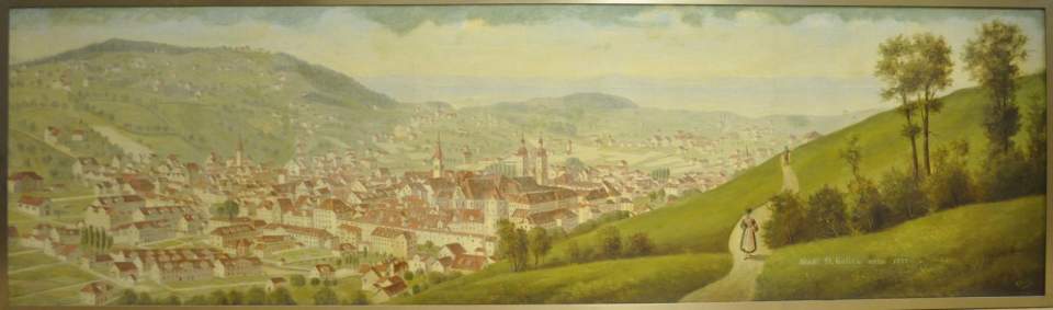 St.Gallen von Südwesten