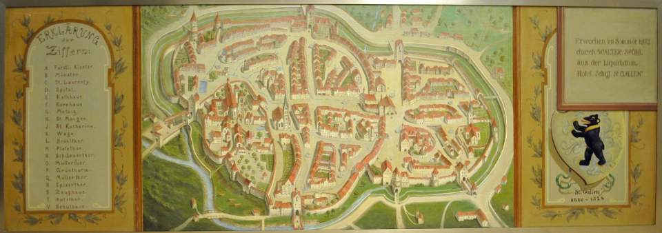 St.Gallen nach Merianplan