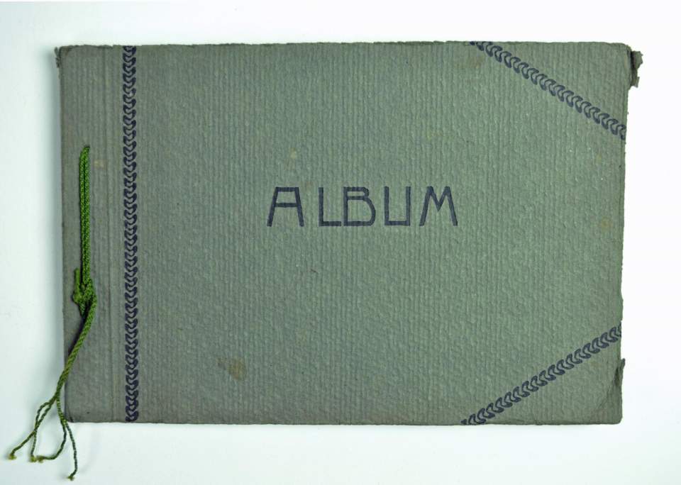 Fotoalbum 1. Weltkrieg Grenzschutz 1915 BAt 79 Comp.1