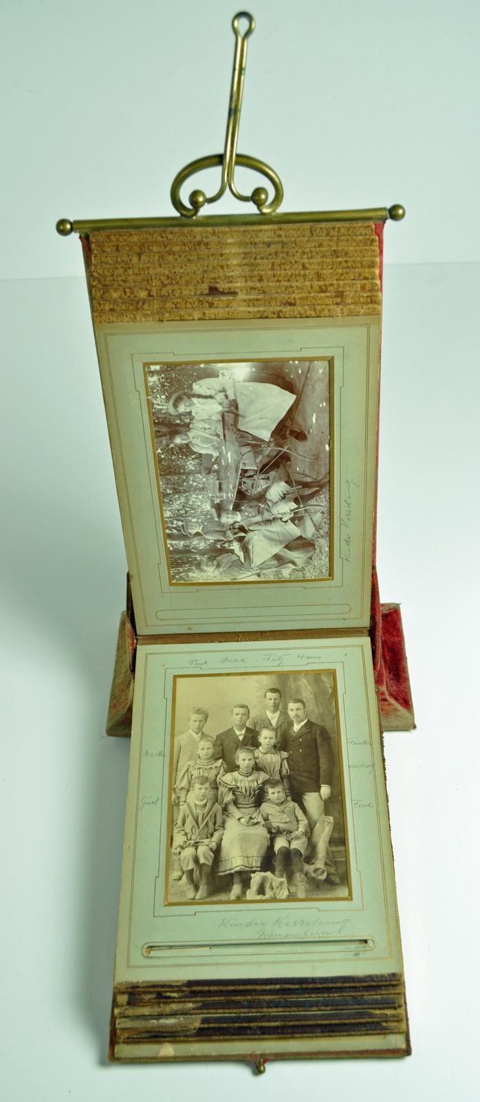 Fotoalbum mit Ständer, Fam. A. Klauser, Sonnenhof, Rorschach