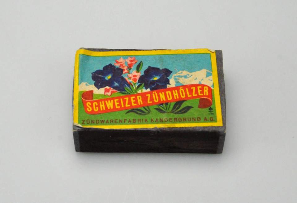 Zündhölzer, Streichholzschachtel, Zündholzschachtel