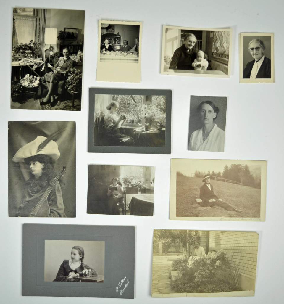 Portrait-Fotos v. Betty Klauser-Labhart, Rorschach (Portraits)