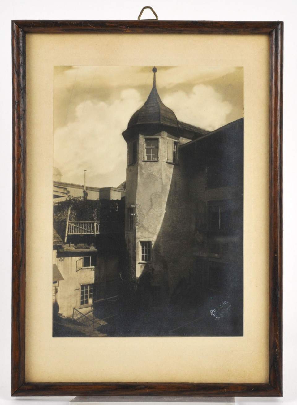 St. Gallen, Haus zum Kamel, Hofseite mit Treppenturm