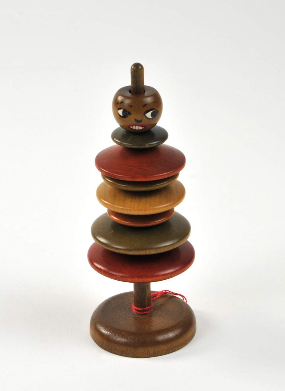 Holzfigur, aufeinander steckbar