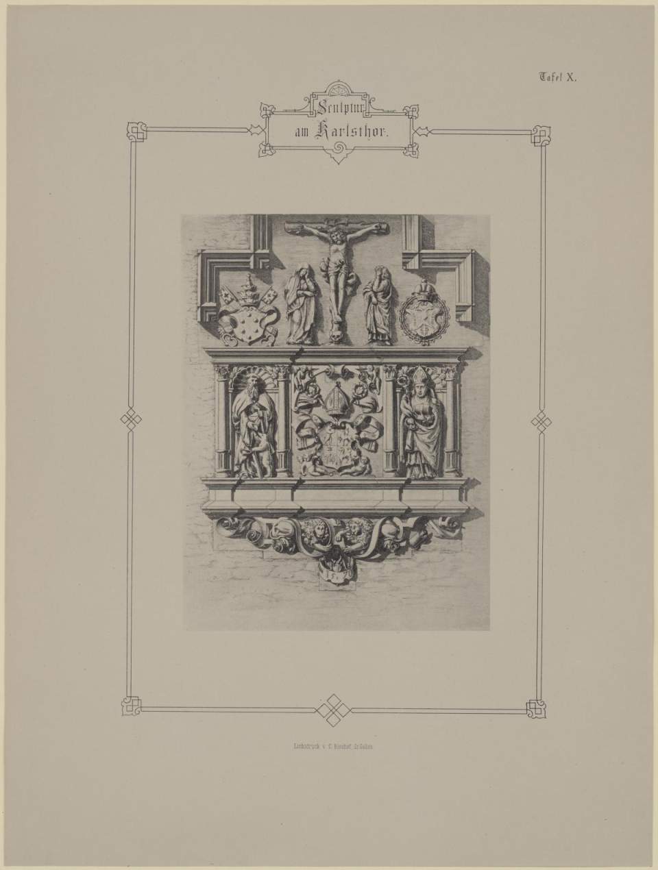 Karlstor aus Die Erker der Stadt St. Gallen