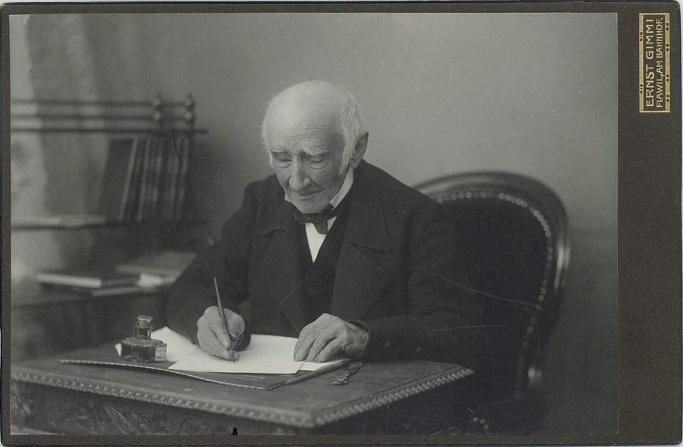 Fotografie Porträt Johann Georg Früh