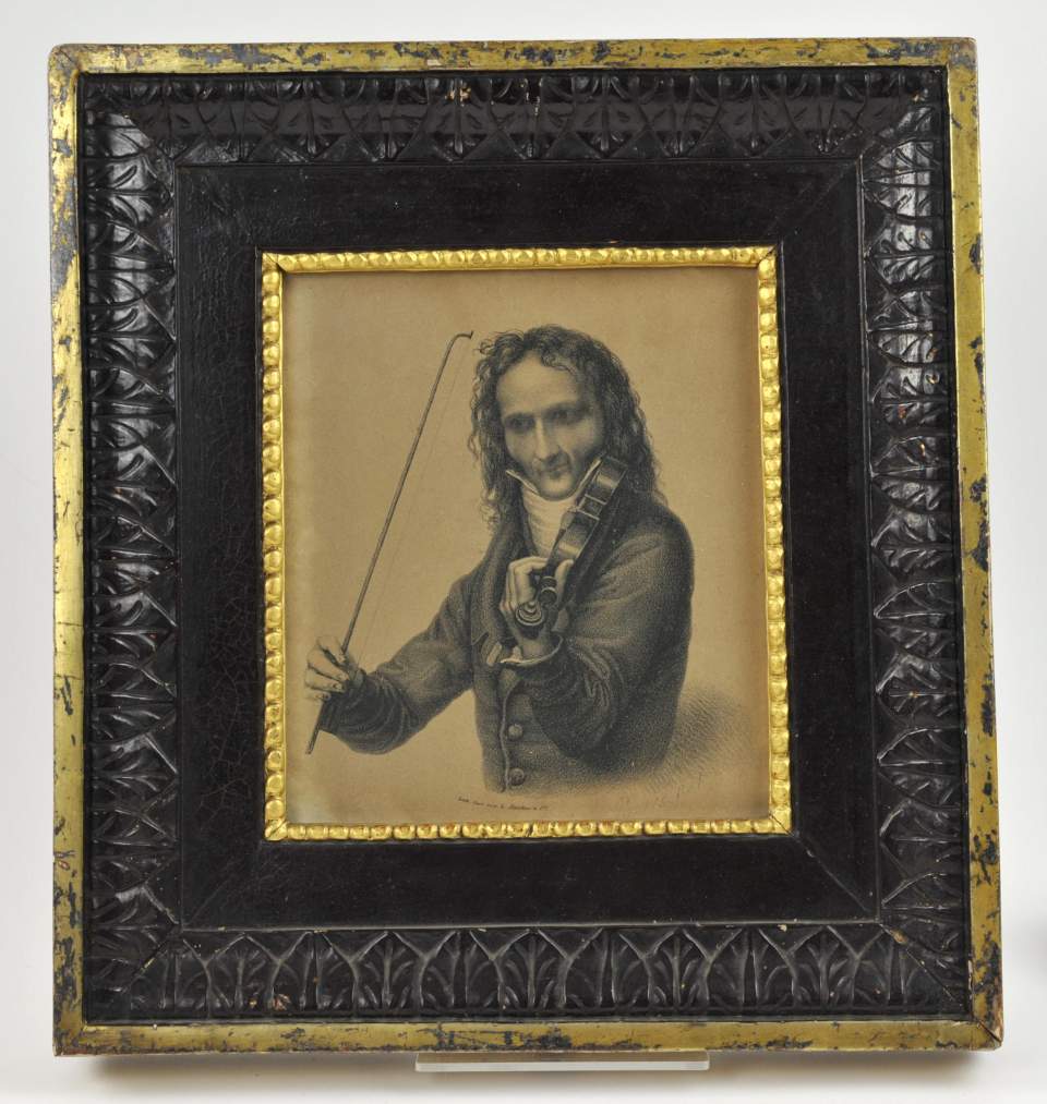 Portrait eines Geigers, Pablo de Sarasate