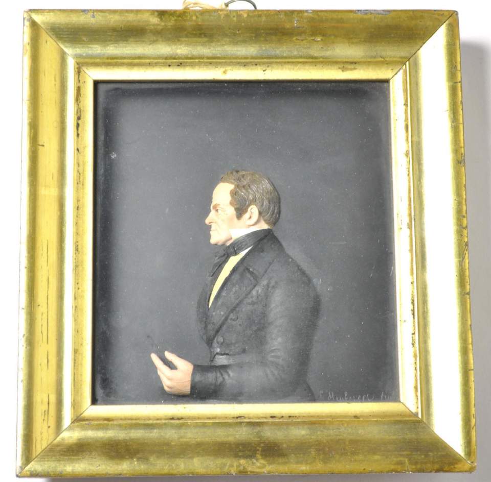 Wachsbild J. Heuberger