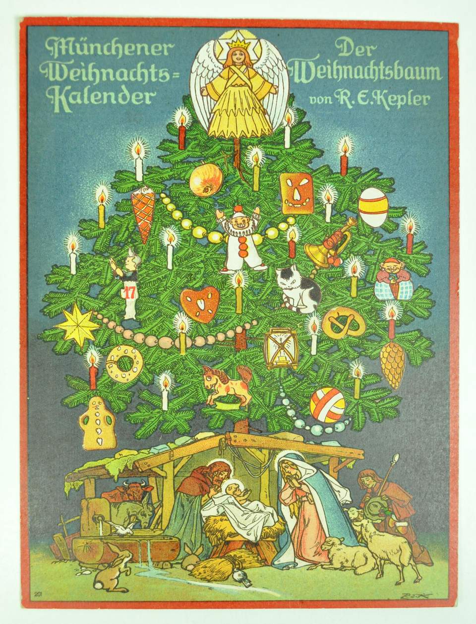 acht Münchener Weihnachtskalender