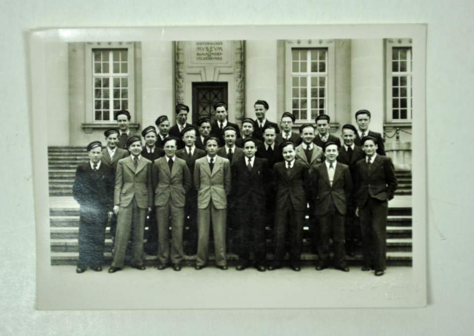 Kantischüler vor dem Historischen Museum St. Gallen