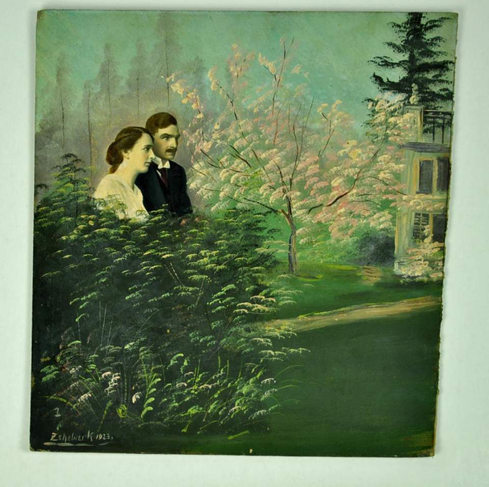 Verlobung von Betty Labhart und Fritz Klauser