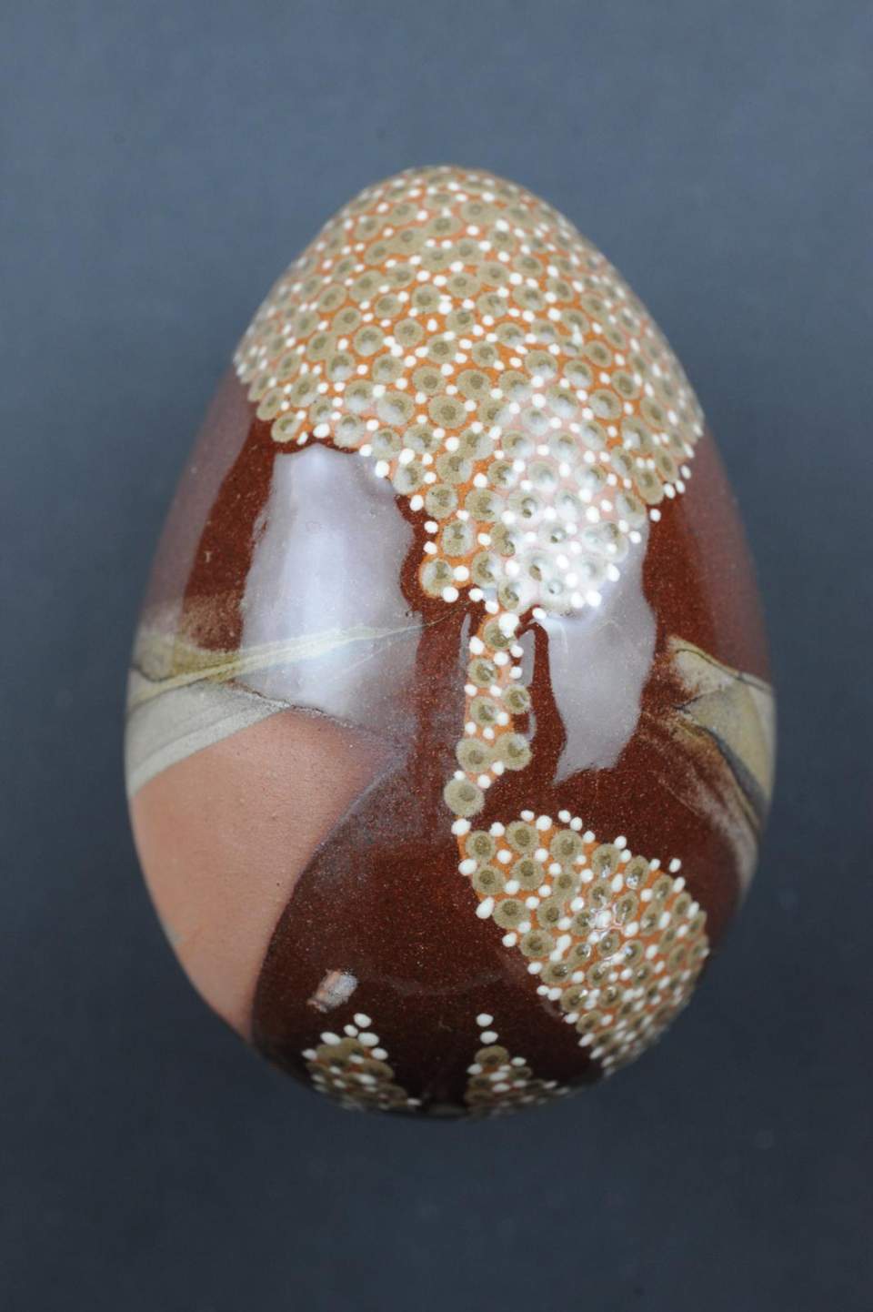 Keramik-Ei, Osterschmuck, Osterei