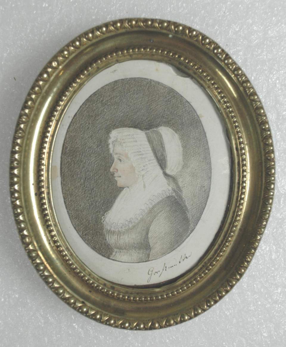 Bildnis der "Grossmutter zum Anker" (Miniatur)