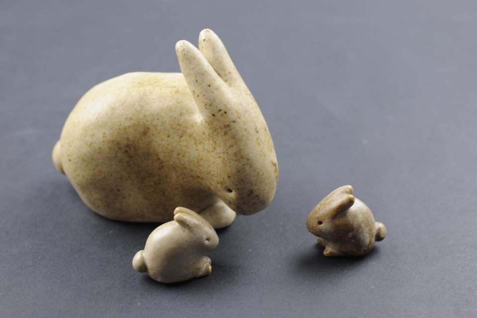 Osterschmuck, Hasen