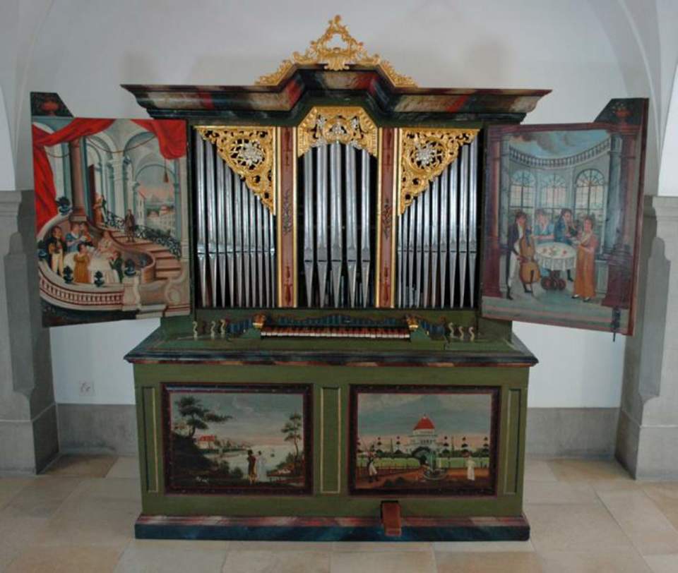 Hausorgel von Anna Zuberbühler, Schwellbrunn