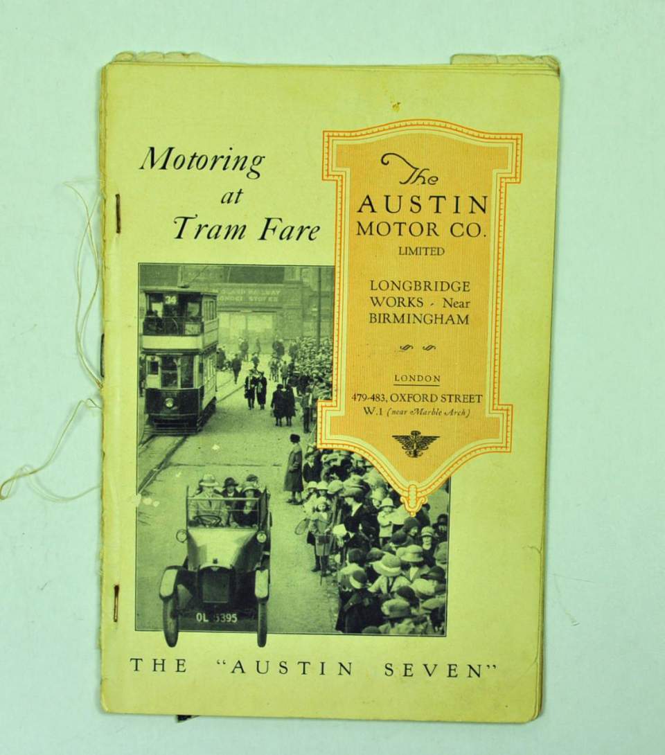 Prospekte der englischen Automarke "Austin" um 1930