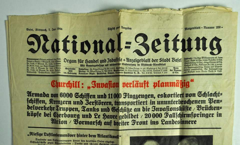 Zeitungsartikel zum 2.Weltkrieg
