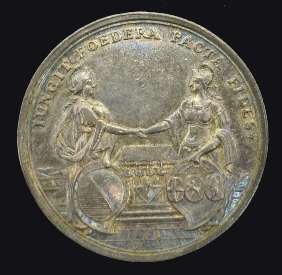 Medaille Bund zwischen Zürich und den 3 Bünden
