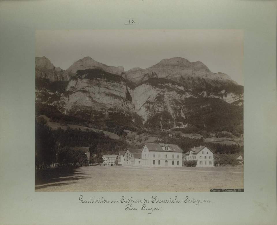 Fotografie Kaserne Walenstadt